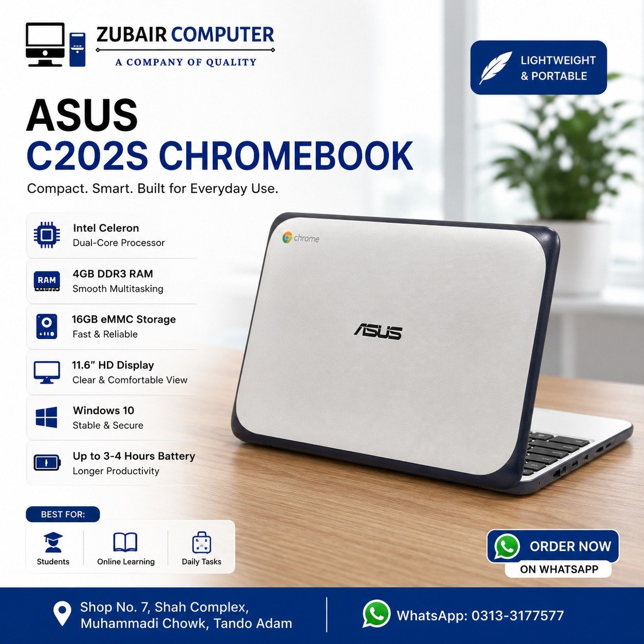 Zubair Computer Social Media Post Design 2